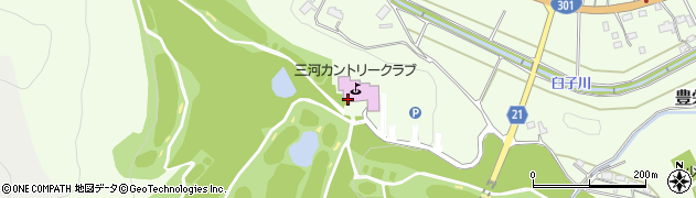 愛知県新城市豊栄（山神沢）周辺の地図