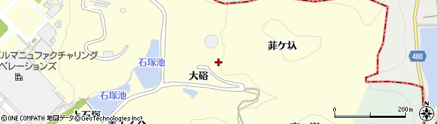 愛知県幸田町（額田郡）坂崎（大硲）周辺の地図