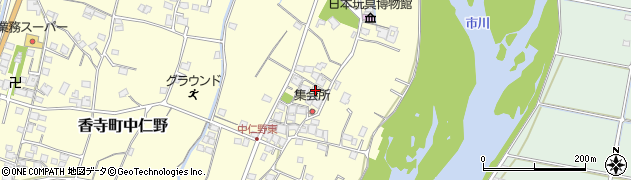 兵庫県姫路市香寺町中仁野626周辺の地図