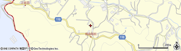 大阪府茨木市上音羽169周辺の地図