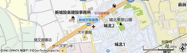 中根医院周辺の地図