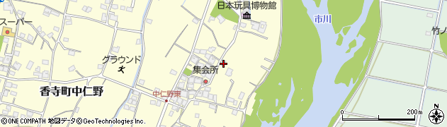 兵庫県姫路市香寺町中仁野655周辺の地図