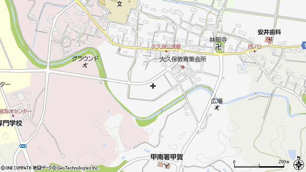 〒520-3414 滋賀県甲賀市甲賀町大久保の地図