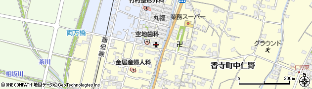 兵庫県姫路市香寺町中仁野244周辺の地図