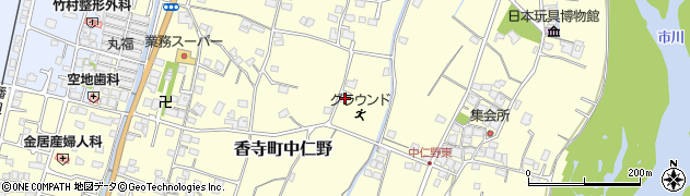 兵庫県姫路市香寺町中仁野364周辺の地図