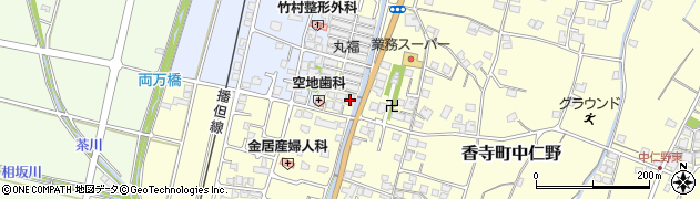 兵庫県姫路市香寺町中仁野245周辺の地図