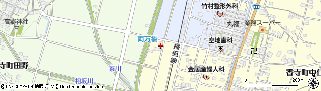 兵庫県姫路市香寺町中仁野231周辺の地図
