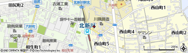愛知みどり交通株式会社碧南営業所周辺の地図