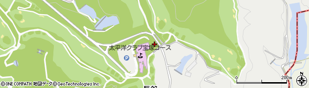 兵庫県宝塚市芝辻新田広芝花折周辺の地図