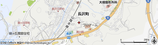 島根県浜田市長沢町150周辺の地図
