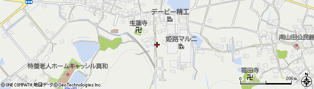 兵庫県姫路市山田町西山田497周辺の地図