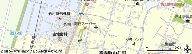 兵庫県姫路市香寺町中仁野42周辺の地図