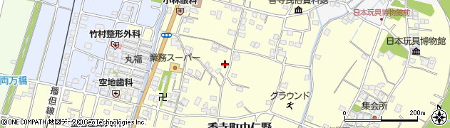 兵庫県姫路市香寺町中仁野283周辺の地図