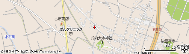 三重県鈴鹿市石薬師町周辺の地図