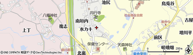 兵庫県猪名川町（川辺郡）北野（池尻）周辺の地図