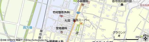 兵庫県姫路市香寺町中仁野154周辺の地図