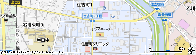 トヨタモビリティパーツ半田営業所周辺の地図