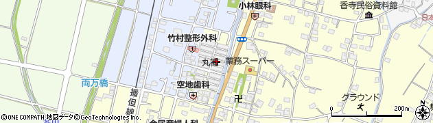 兵庫県姫路市香寺町中仁野246周辺の地図