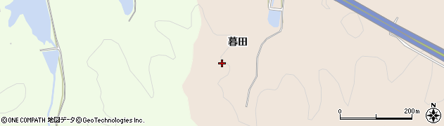 愛知県岡崎市鹿勝川町（暮田）周辺の地図
