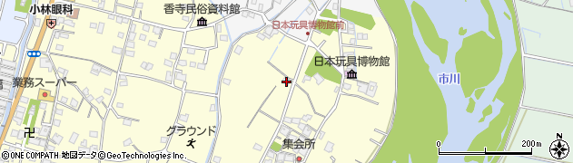 兵庫県姫路市香寺町中仁野522周辺の地図