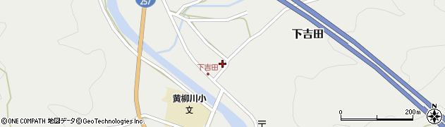 愛知県新城市下吉田（紺屋平）周辺の地図