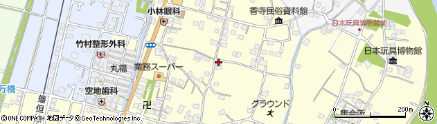兵庫県姫路市香寺町中仁野392周辺の地図