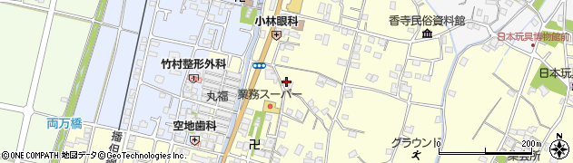 兵庫県姫路市香寺町中仁野36周辺の地図
