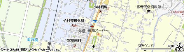 兵庫県姫路市香寺町中仁野153周辺の地図