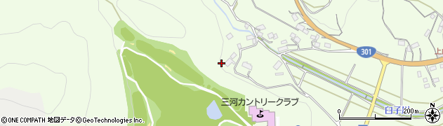 愛知県新城市豊栄ソンデ周辺の地図