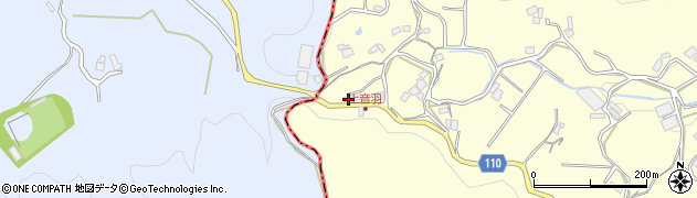 大阪府茨木市上音羽175周辺の地図