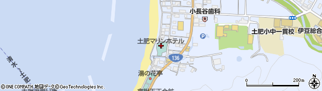 大江戸温泉物語土肥マリンホテル周辺の地図