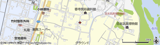 兵庫県姫路市香寺町中仁野350周辺の地図