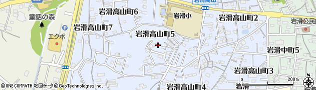 半田市役所　陶芸作業所周辺の地図