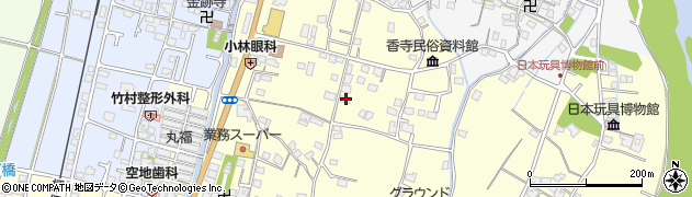 兵庫県姫路市香寺町中仁野344周辺の地図
