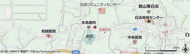 千葉銀行白浜支店周辺の地図