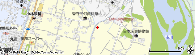 兵庫県姫路市香寺町中仁野496周辺の地図