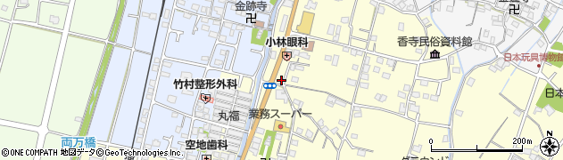 兵庫県姫路市香寺町中仁野262周辺の地図