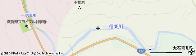 滋賀県大津市大石富川町周辺の地図