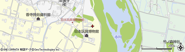 兵庫県姫路市香寺町中仁野681周辺の地図