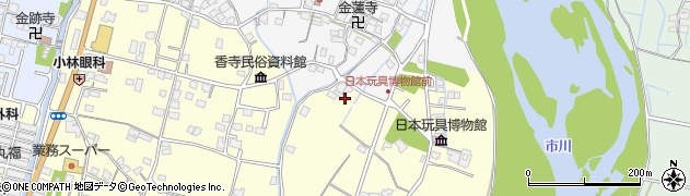 兵庫県姫路市香寺町中仁野499周辺の地図