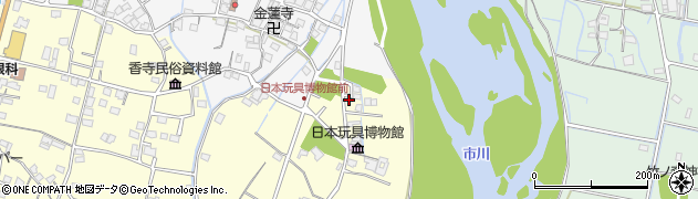 兵庫県姫路市香寺町中仁野674周辺の地図