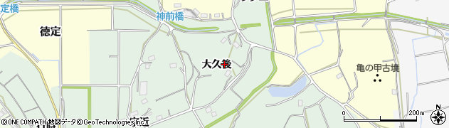 愛知県新城市杉山（大久後）周辺の地図
