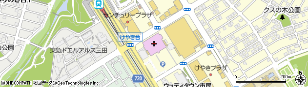 ガスト三田ウッディタウン店周辺の地図