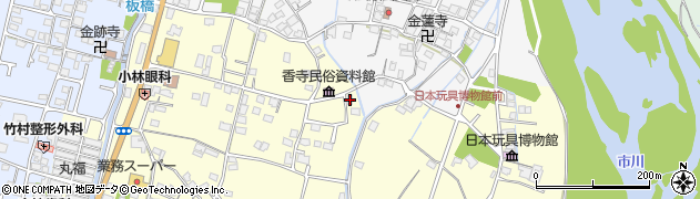 兵庫県姫路市香寺町中仁野335周辺の地図