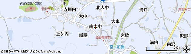 兵庫県宝塚市大原野（南大中）周辺の地図