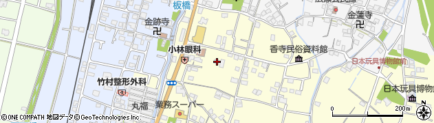 兵庫県姫路市香寺町中仁野270周辺の地図