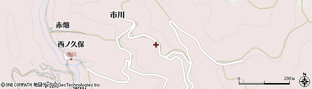愛知県新城市市川峯26周辺の地図