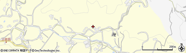 大阪府茨木市上音羽361周辺の地図
