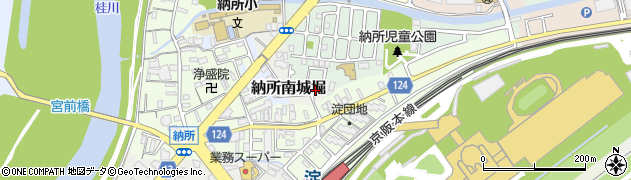 京都府京都市伏見区納所薬師堂15周辺の地図