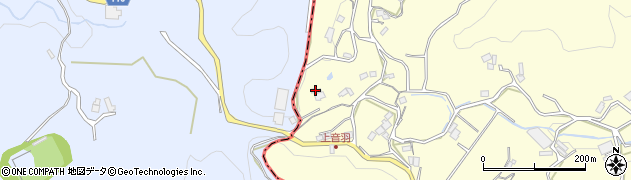 大阪府茨木市上音羽179周辺の地図